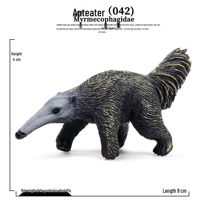Children s Early Education Animal Simulation Toys: Pangolin, Anteater, Armadillo, Armored Mouse Models