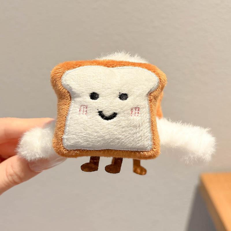 Fashion Elegant Plush Grab Clip Women's Large Hair High-end Sense Clip Hairpin Autumn and Winter Back Head Shark Clip Hairpin Headwear