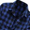 Mens Short Sleeve Lattice Plaid Painting Large Size Casual Top Blouse Shirts,men Blouse