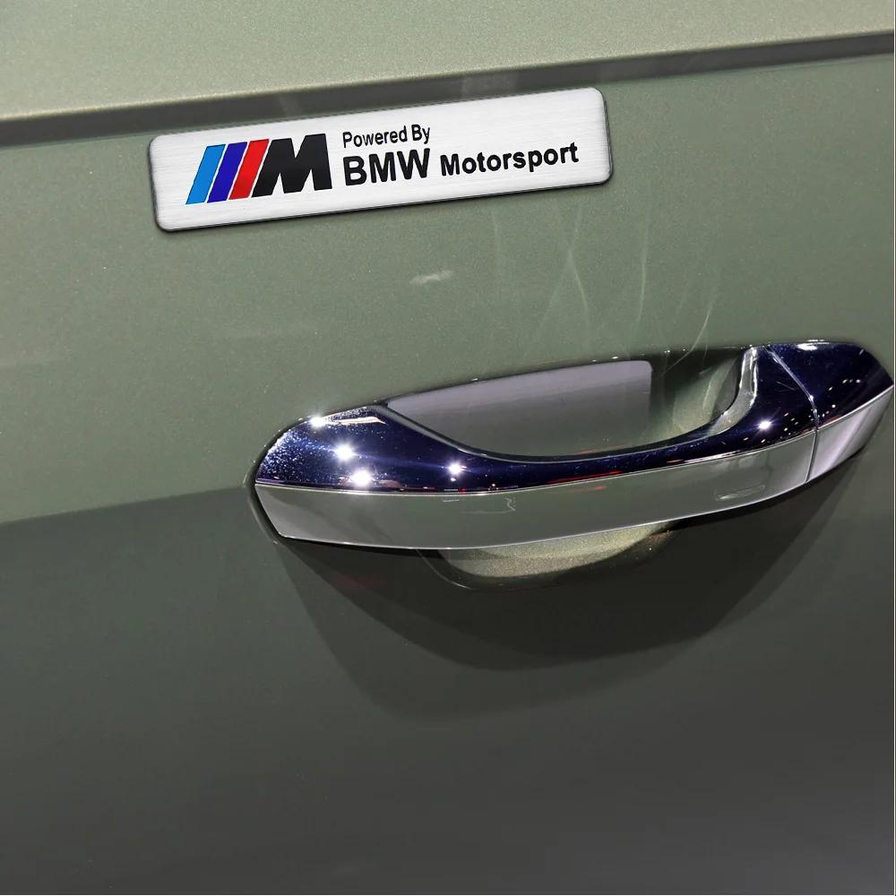 YMZP2 3D Aluminum Car Tail Trunk Body Decoration Sticker AUTO Badge For BMW X1 X3 X4 X5 F15 X6 F16 G30 7 Series G11 F48 F39 520 525 M
