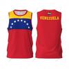 Bandera de Serbia Hombre Baloncesto Deportes Running Fitness Multifunción Camiseta sin Mangas Exclusivo Nombre Personalizado Número