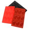 1Pc 9 Cavities Silicone Madeline Cookies Pan Madeline Mold Nonstick Baking Pan For Make Madeleine Cookies Kitchen Baking Mold