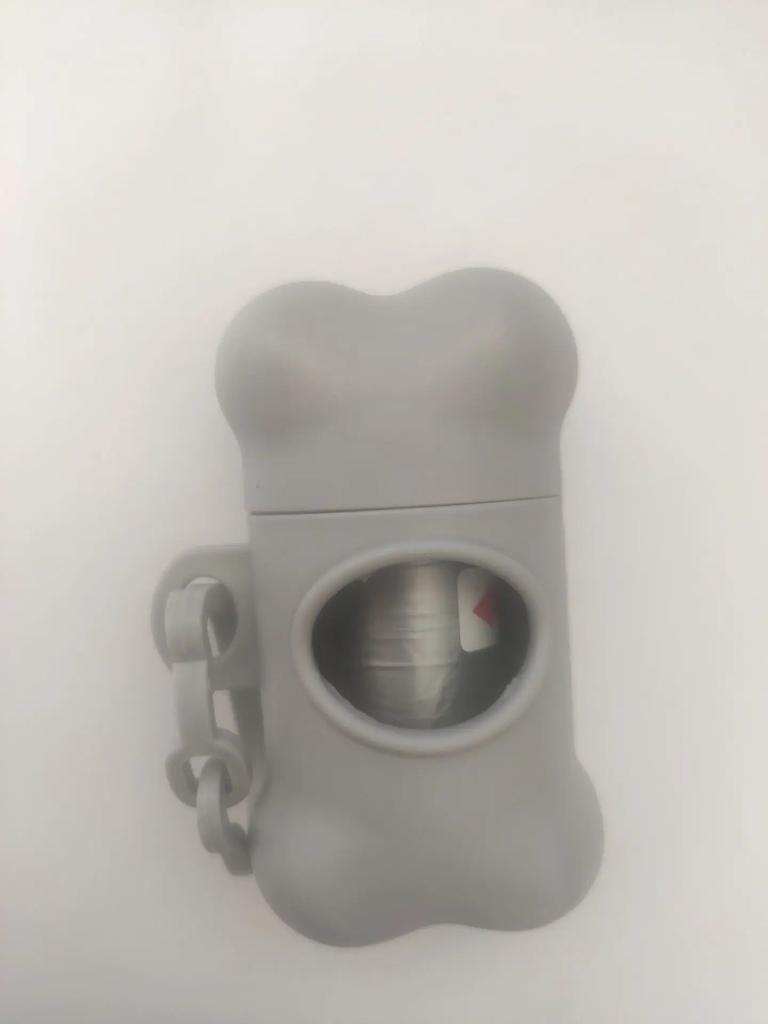 1Pcs Bone Shaped Poop Bag Dispenser Pet Dog Waste Bag Holder Plastic Garbage Bag Dispenser Carrier Case Disposal Bag Dispenser