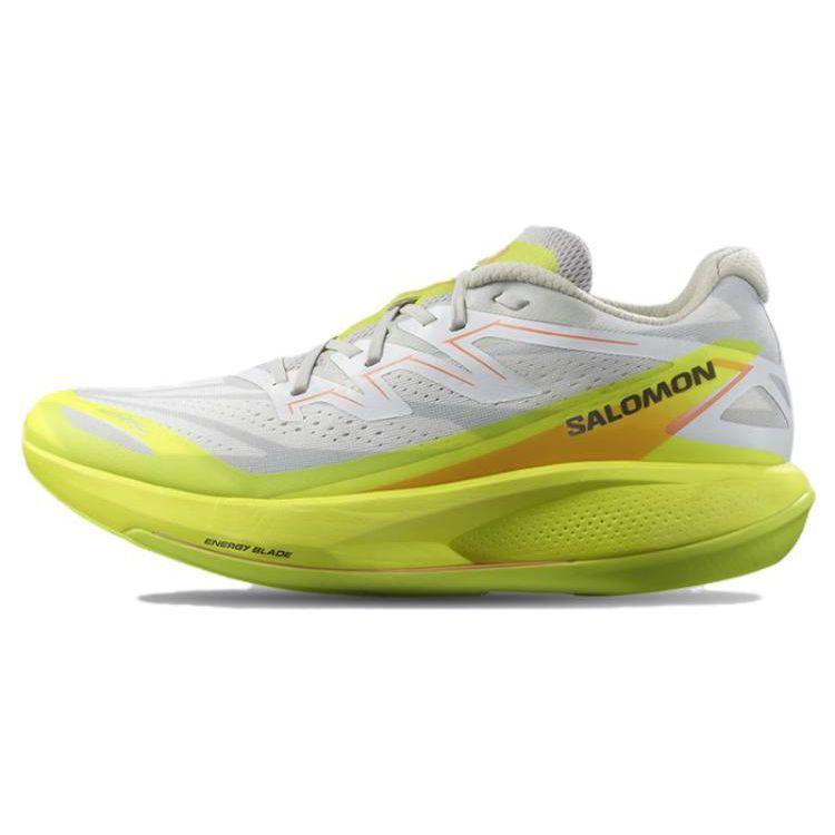 Salomon Phantasm 2 Comfortable Sports Breathable Rebound Low-Top Running Shoes Men Running Shoes White 473830