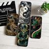 QE7 Chinese Dragon New High-End Shell Phone Case for iPhone SE X XS XR 16E 17 11 Pro Max 8 7 6 6s Plus Air