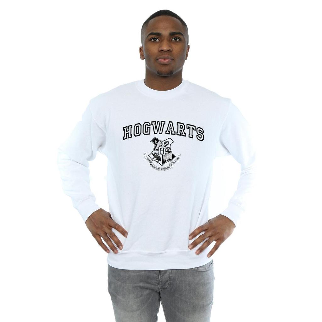 HARRY POTTER Mens Hogwarts Crest Sweatshirt