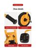 Kid's Early Learning Tricycle with Basket - Double Pedal Outdoor Ride-On Toy