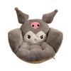 Cute Plush Chair Cushion Lazy Sofa Backrest Integrated