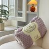 Thick Winter Fleece Blanket With Chenille Texture Solid Color Double-Layer Throw Bed Sofa Ultra Soft Warm Plush