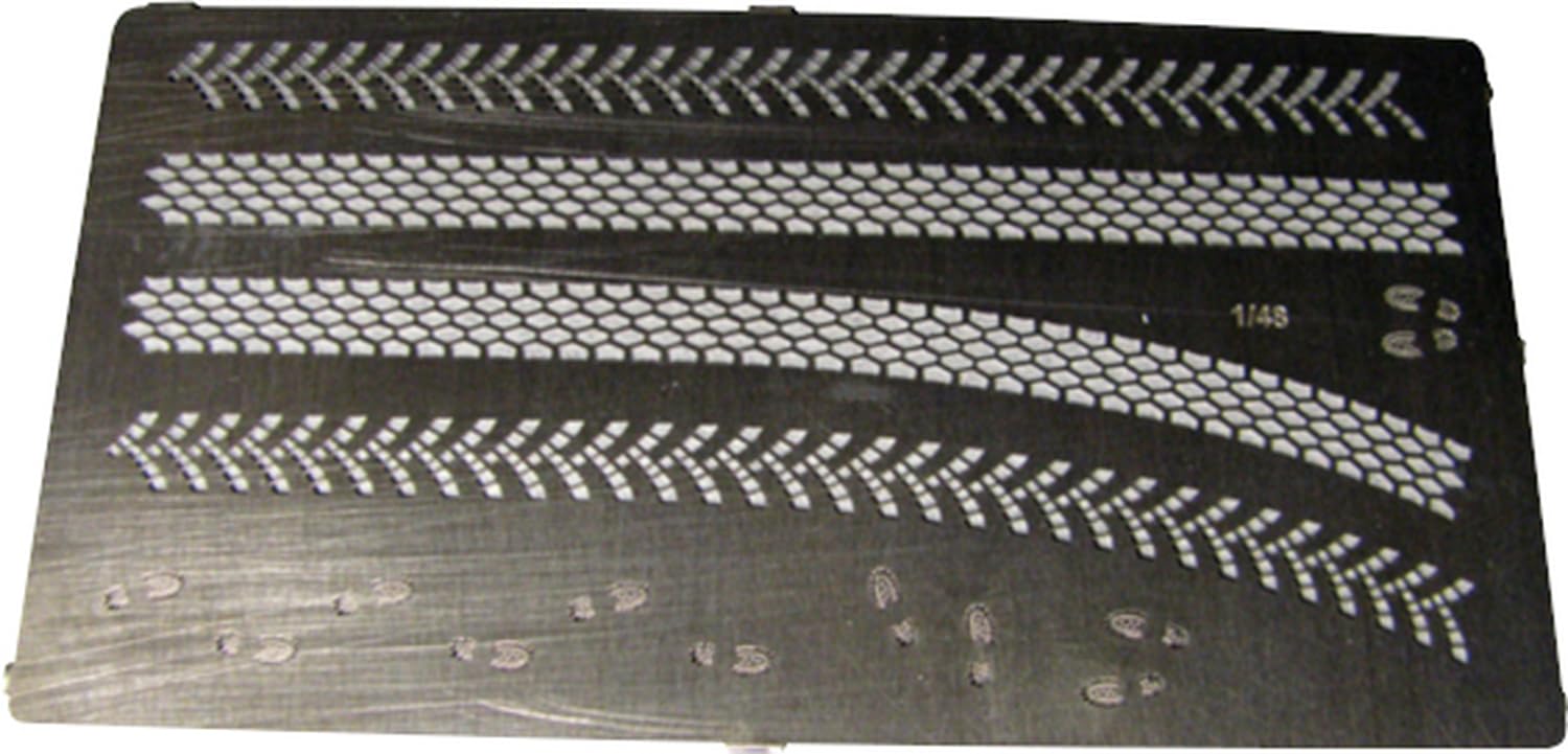 

Dan Models Трафарет для травления следов шин Инструменты для хобби-окраски DAN48530 1/48