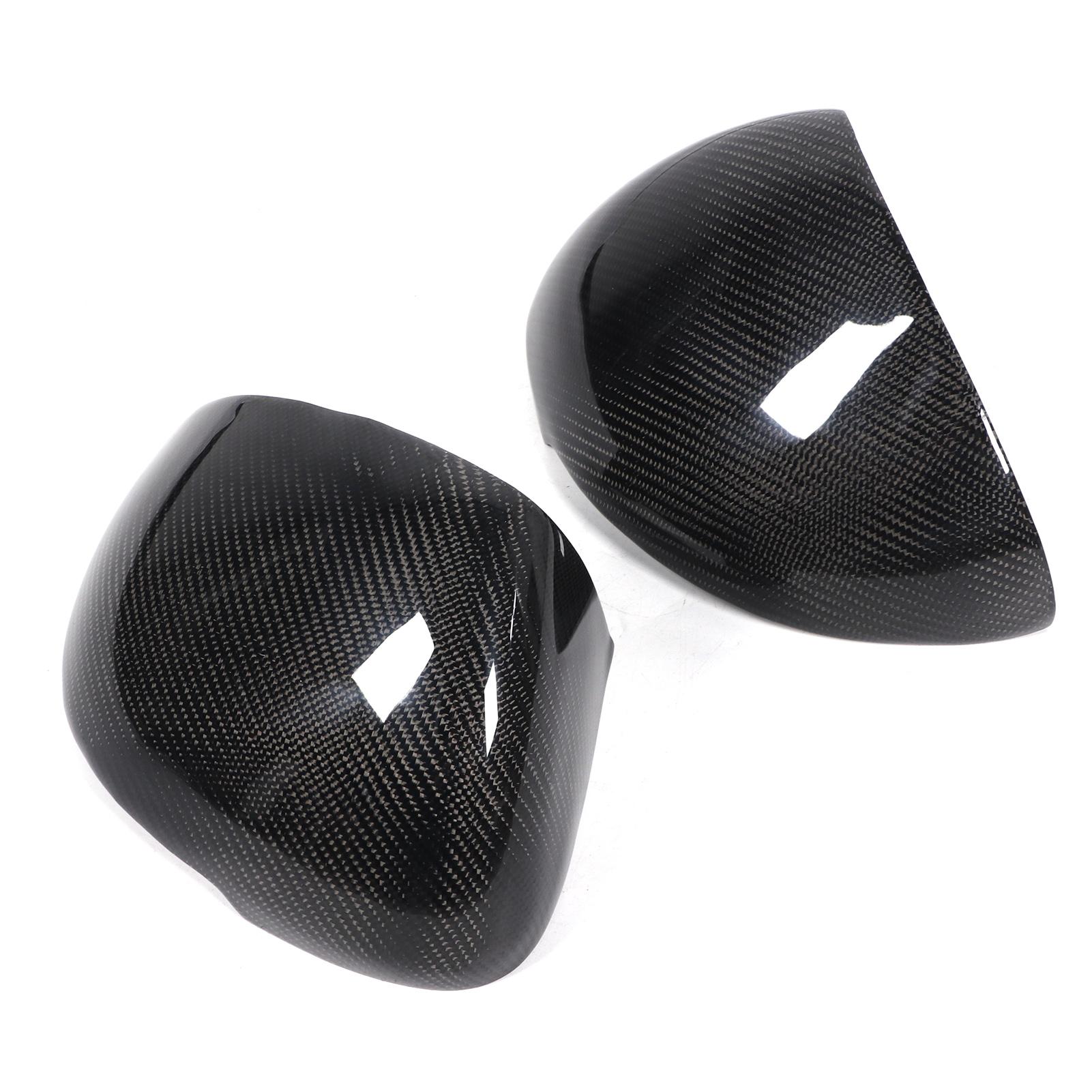 

2 шт. Декоративная крышка зеркала заднего вида из углеродного волокна, подходит для Macan 20142020