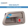 ECCPP Door Handles Interior Inside Inner Driver Passenger Side for 1997 1998 1999 2000 2001 Camry Beige(2pcs)