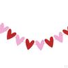 Glittery Heart Garland Banner for Valentines Day Decorations,Wedding Engagement Party home and