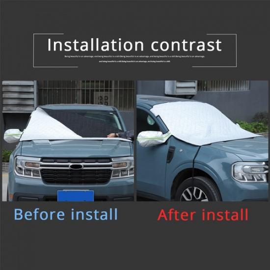 Car Windshield Snow Cover Sun Shade Protector Guard For Ford Maverick