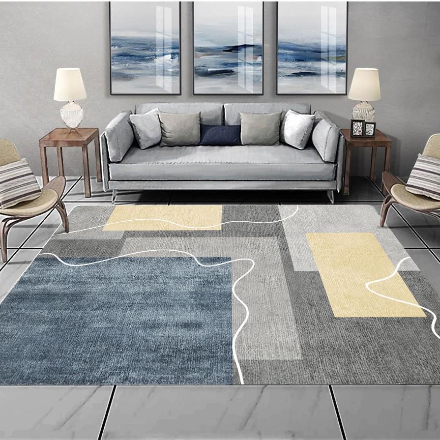 Bedroom Carpet Modern Minimalist Carpet Customized Gold Diamond Velvet Balcony Living Room Study Room Carpet Resistant To Dirt 40X60CM