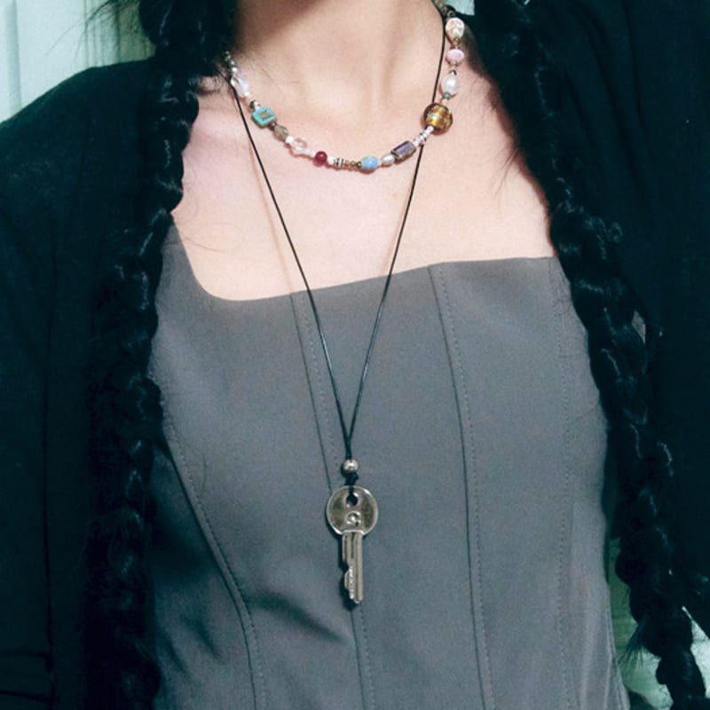 

cozywaveclub MASTER KEY NECKLACE SILVER