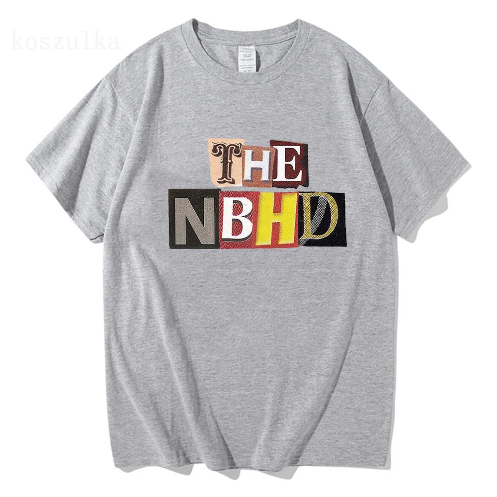 

Wiped Out Album Printing Tshirts The Neighbourhood NBHD Band T-shirt Cotton High Quality Summer Tee-shirt Women Men Clothes 3XL