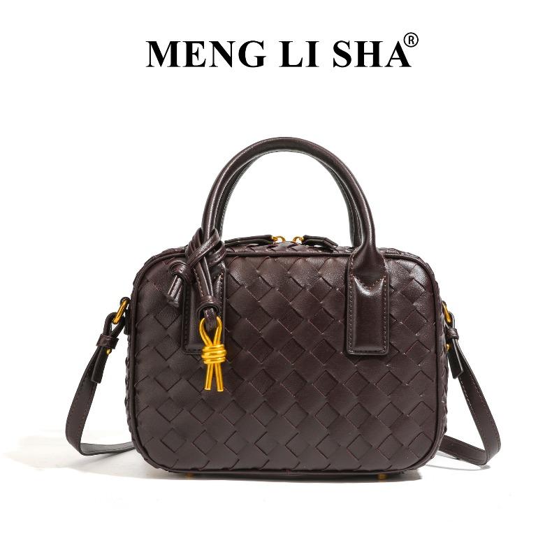 Vintage hand-woven pillow bag commuter versatile hand-held camera bag trendy shoulder messenger bag