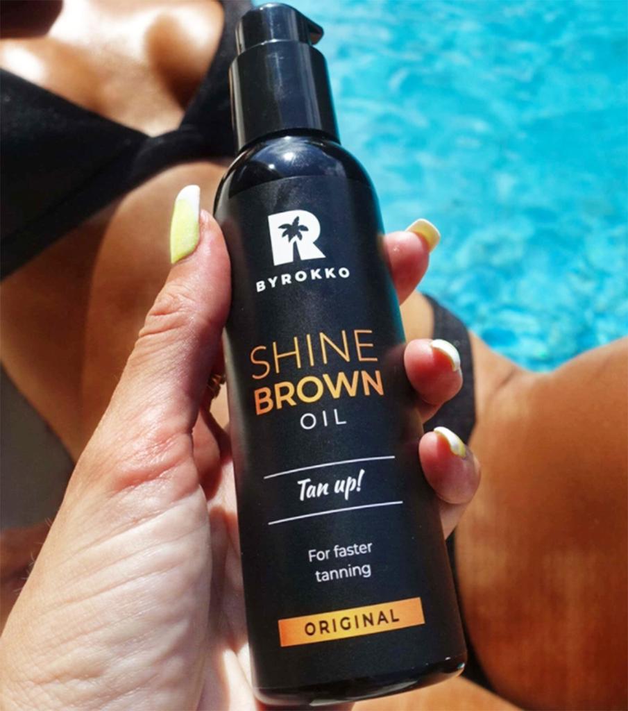 Byrokko Shine Brown Oil + Glove