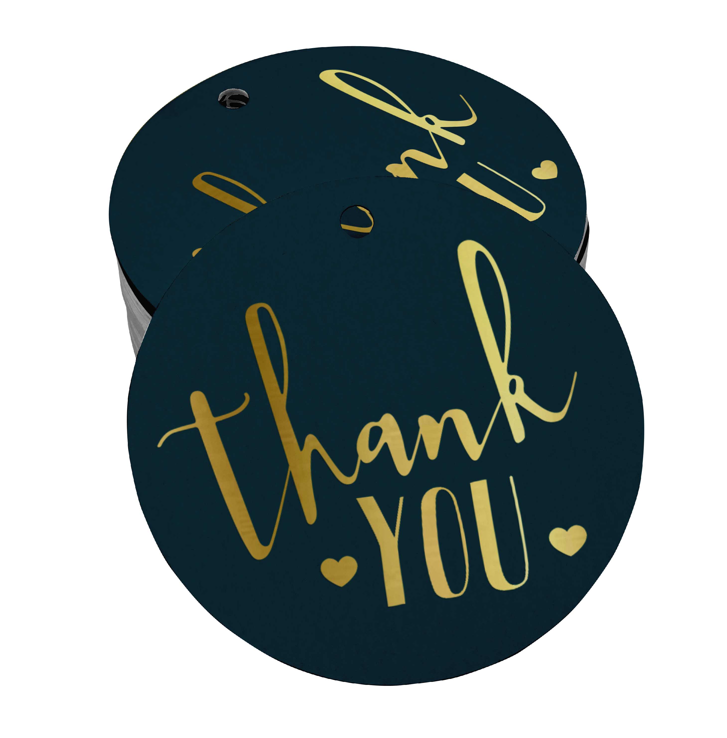 

Inkdotpot Thank You Bridal Shower-Baby Shower-Retirement-Wedding-Birthday Bottle Tag Real Gold Foil Favor Hang Tags Pack Of 50 Gold Foil Tags синій