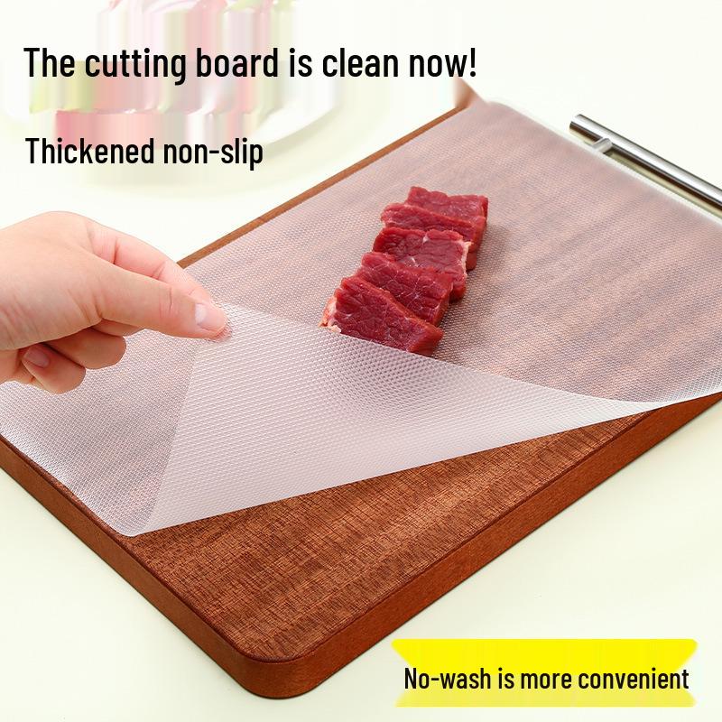 Non-Slip Disposable Cutting Board Mats: Ideal for Meat, Fruit, Veggies, Outdoor Use, and Baby Food Prep
