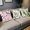 Vögel und Blumen Chinoiserie Kissenbezug Heimdekoration Überwurf für Sofa Bett Auto Zimmer Dekoration Geschenkidee