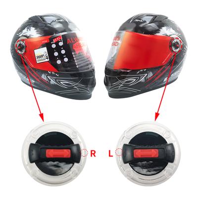 Vite per casco da moto, viti speciali per casco fuoristrada per fissaggio visiera parasole per FF370/358/386/394/325/396