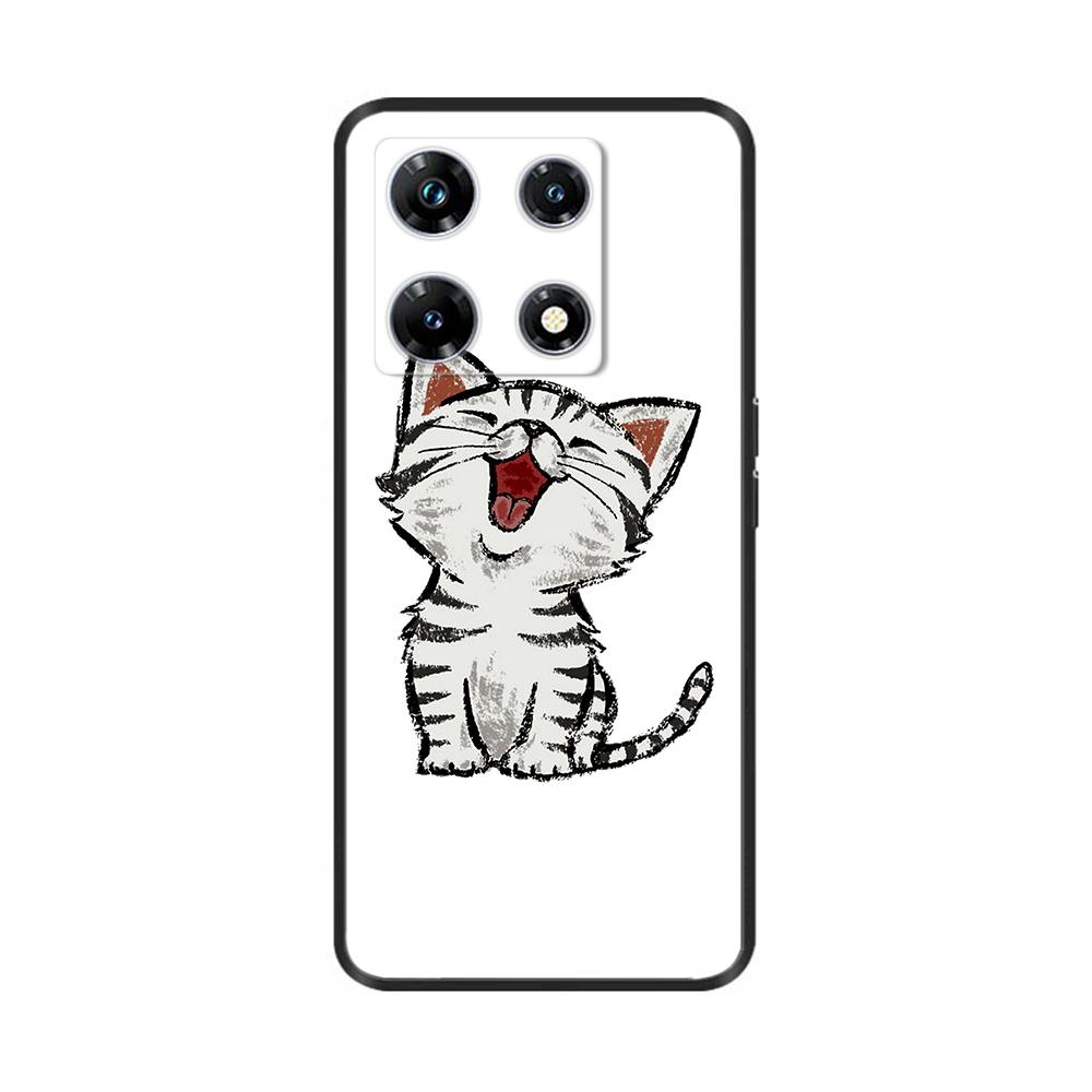 Pour Infinix Note 30 Pro Coque TPU Silicone Souple Pare-chocs Arrière de Téléphone Coques pour Infinix Note30 Pro X678B Coque de Protection Capas
