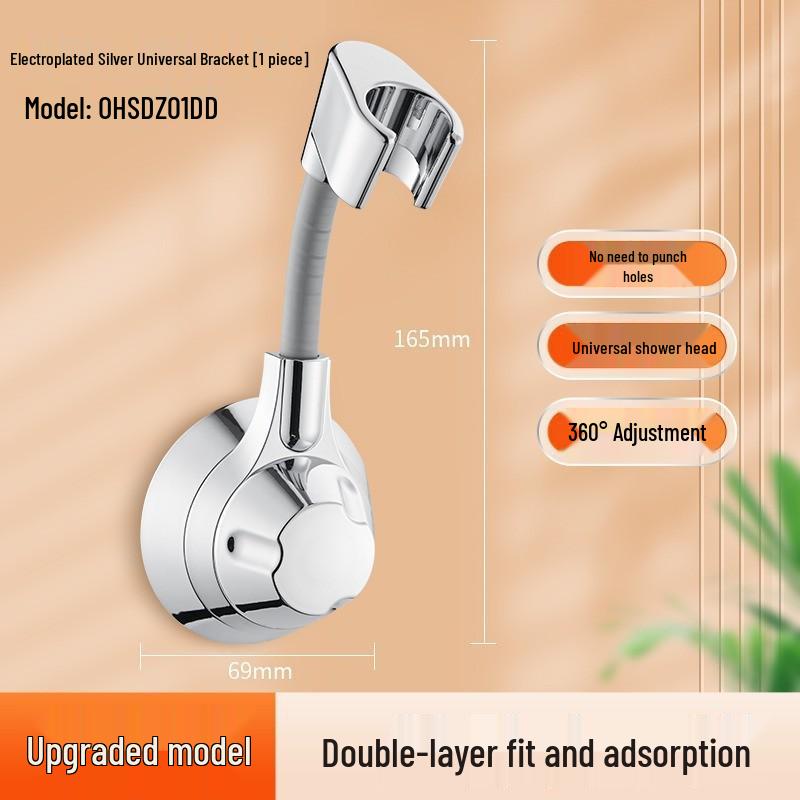 Universeller Saugnapf-Duschkopfhalter ohne Bohren