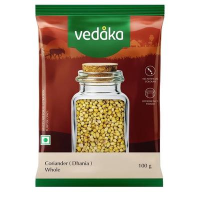 Vedaka Całe Nasiona Kolendry Sabut Dhania Nasiona 100g