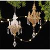 Funkelnder Acryl-Kristall-Kronleuchter Anhänger Schmuckstück Weihnachtsbaum Dekoration Top-Angebot