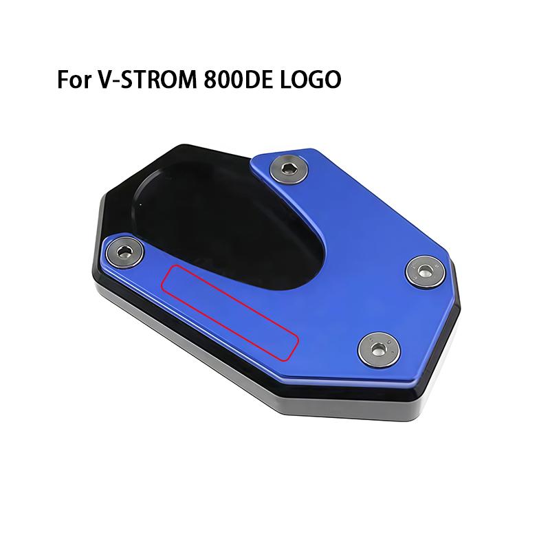 Fit For Suzuki V-STROM 800 DE 2023 2024 Motorcycle Kickstand Enlarger Side Stand Extension Plate Pad VStrom 800DE Accessories