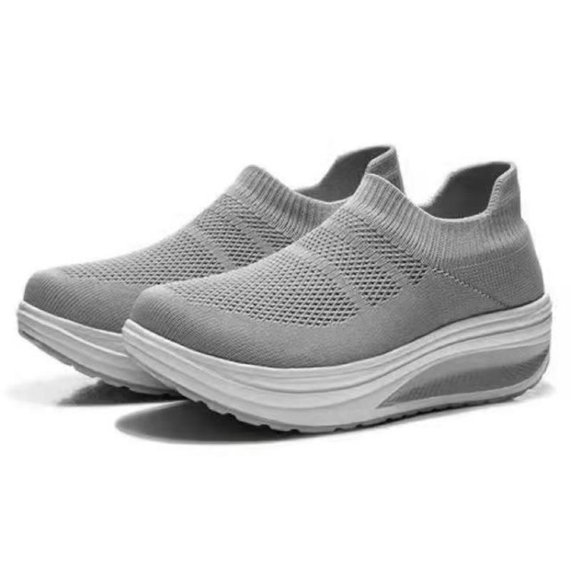 Damen Vulkanisierte Schuhe Damen Damen Sneaker Mode Slip-On Socken Plateau Sneaker Weibliche Damenschuhe Zapatillas Mujer