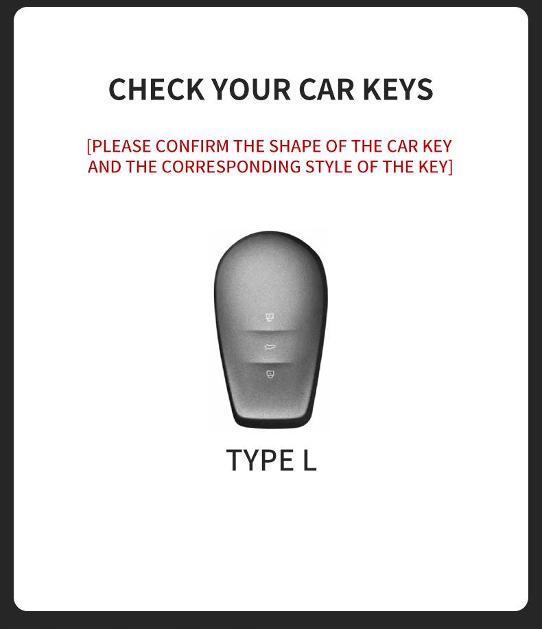 2025 Nissan N7 Suede Key Case: Protective Shell with Buckle Chain for Car Keys