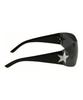 MAISON MASTER Star Goggle Sunglasses Black