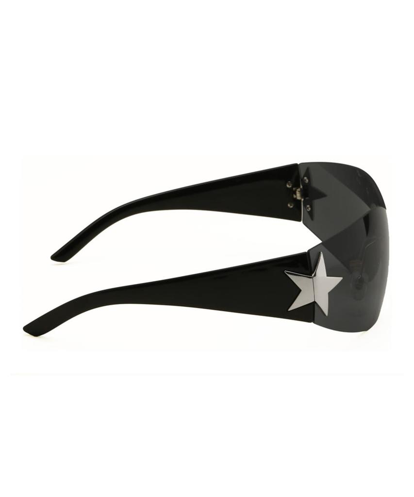 MAISON MASTER Star Goggle Sunglasses Black