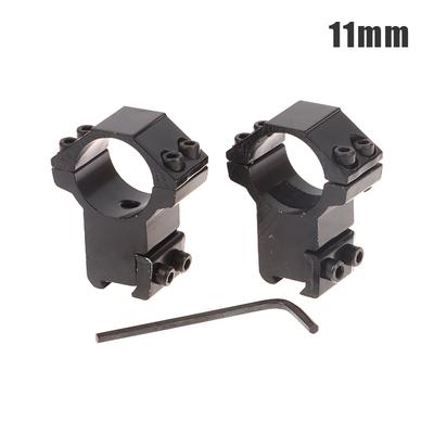 Jagd Schnellverschluss Zielfernrohr Halter 25,4 mm 1" Ringe für 11 mm/20 mm Weaver/Picatinny Schiene Zielfernrohrmontage für Taschenlampe