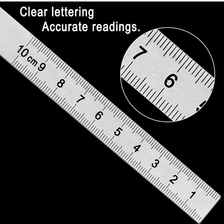 180 Degree Adjustable Protractor Stainless Steel Gauge Round Head Caliper Measuring Ruler for Woodworking Engineering Drawing
