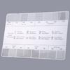 Grinds Reference Card Coffee Grinds Size Ruler Metal Grinds Size Reference Card Essential Tool Gift for Coffee Enthusias