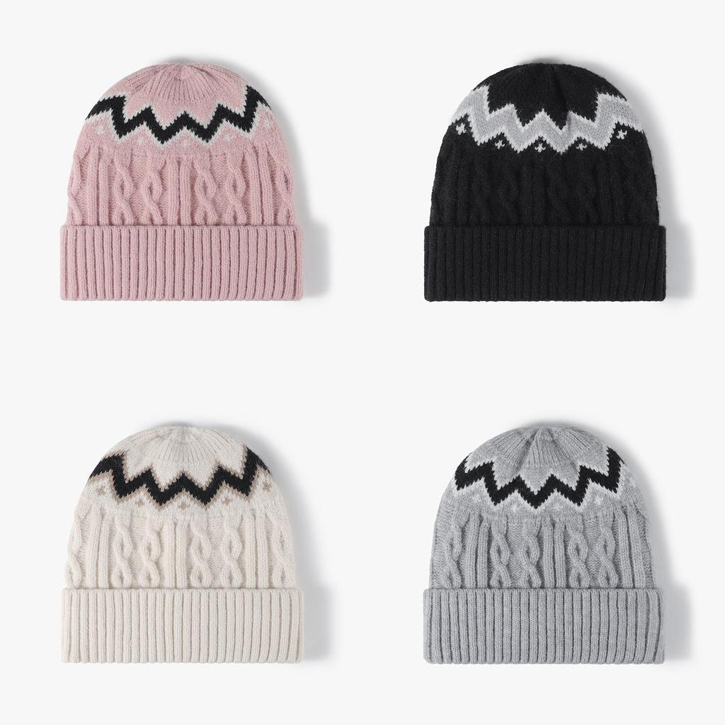 Knit Beanie Hat For Men And Women With Fleece Lining Winter Warmth For Outdoor Activities