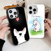Bull Terrier Dog Cute Puppies Shockproof Phone Case for iPhone 17 Air 16 16E 15 Pro Max 14 Plus 13 Mini 12 Back Cover Anti Fall