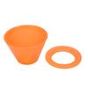 Pour Over Coffee Dripper Sturdy PP Reusable Coffee Brewing Filter Cone Cup with Base for Home Kitchen