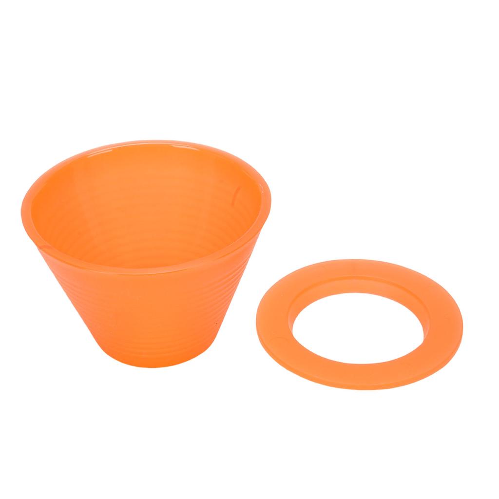 Pour Over Coffee Dripper Sturdy PP Reusable Coffee Brewing Filter Cone Cup with Base for Home Kitchen