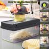 Vegetable Chopper Dicer Mandoline Slicer - Food Chopper Vegetable Spiralizer Vegetable Slicer - Onion Chopper Salad Chopper Vegetable Chopper Vegetabl