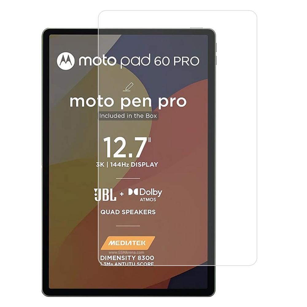For Motorola Moto Pad 60 Pro Tempered Glass Film 0.3mm Arc Edge HD Full Screen Protector