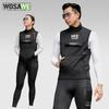 WOSAWE Winter Unisex Motorcycle Road Cycling Hybrid Fleece Water-Resistant Sports Outdoor Riding Thermal Vest