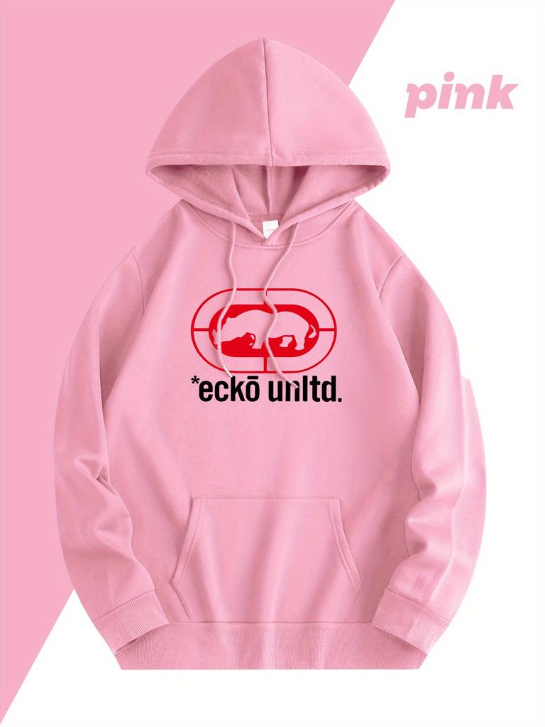Men's Fleece Lined Hoodie Adjustable Drawstring Hood Kangaroo Pocket Season Casual Streetwear Sweatshirt Sporty Outdoor Apparel