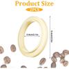 2 Pcs 54mm Silicone Steam Ring for Breville Espresso Machine 878/870/860/880/810/840/450/500 and for Sage 880/878/875/870/810/500 Silicone Grouphead