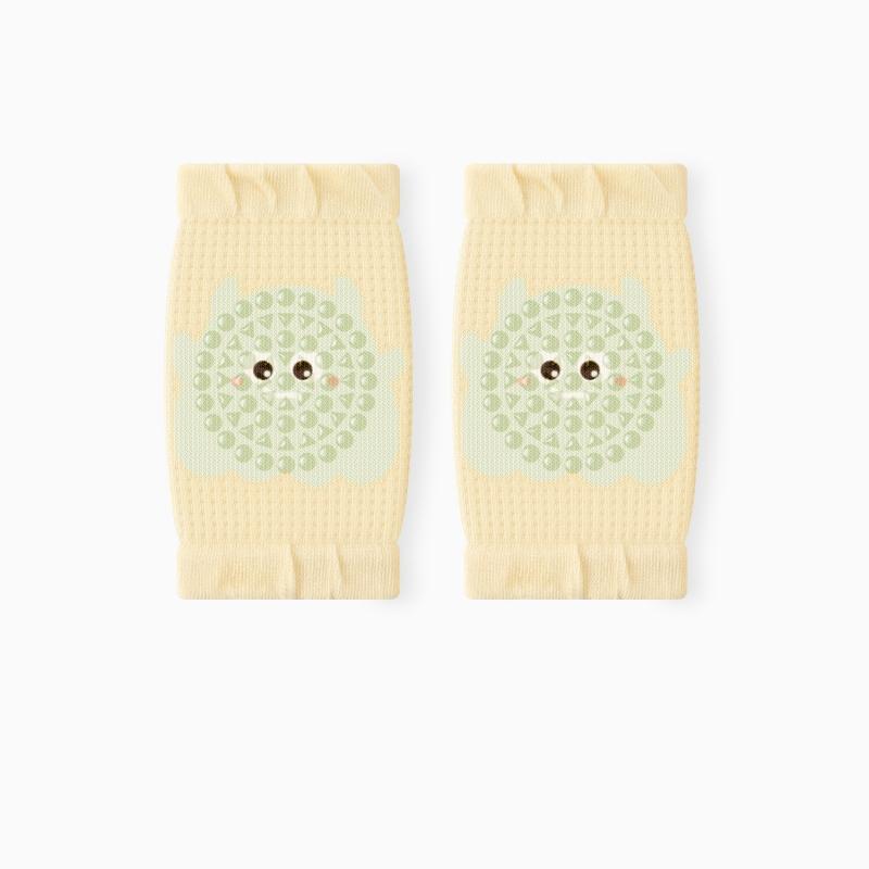 Summer Mesh Breathable Baby Kneepad Cartoon Animal Cotton Thin Boy Girl Knee Protector 0-3 Years Kids Crawl Anti-Slip Knee Pads