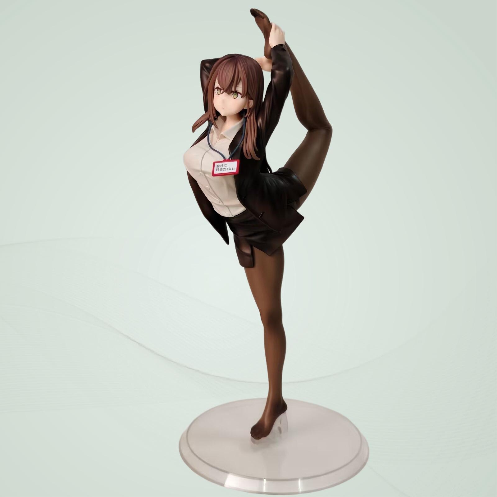 

Beautiful girl s OL sauce uniform anime handmade accessories do not want to work OL sauce animation handmade model